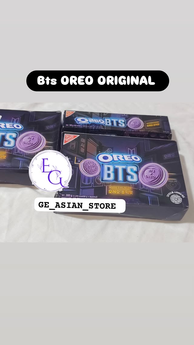 BTS Oreo original boxes